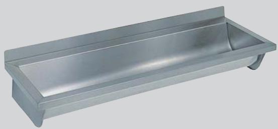 FRANKE SATURN RIGOLES - BROCHURE - Lavabo rigole ECO400CS en acier au chrome F17 - 1