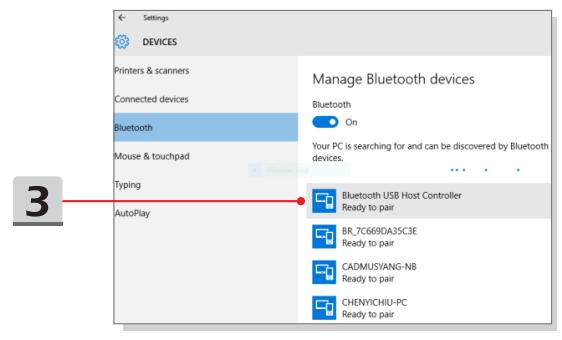 MSI GE72 6QC - Activier la connexion Bluetooth - 6