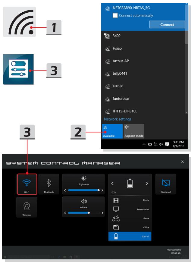 MSI GE72 6QF - Connexion sans-fil - 2