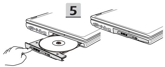 MSI GE72 6QF - Comment utiliser le lecteur de disque optique - 2