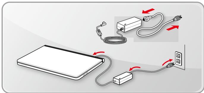 MSI GP62-6QE - Commencer à utiliser l'ordinateur portable - 1