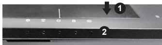 GIGABYTE P57W V7 C2D-FR - 上視圖 - 3