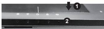 GIGABYTE P57W V7 C32W10-FR - Vue de dessus - 2