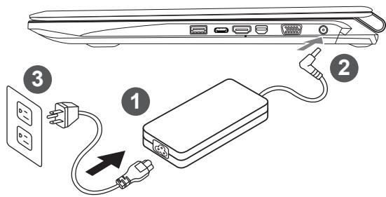 GIGABYTE P57W V7 C32W10-FR - První zapnutí notebookku GIGABYTE - 1