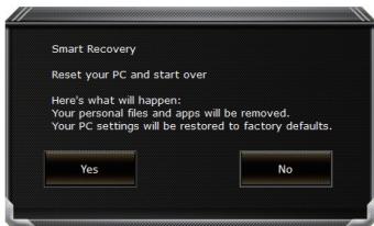GIGABYTE P57W V7 C52W10-FR - GIGABYTE Smart Recovery - 1