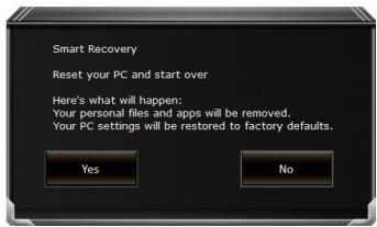 GIGABYTE P57X V7 C32W10-FR - GIGABYTE Smart Recovery - 1