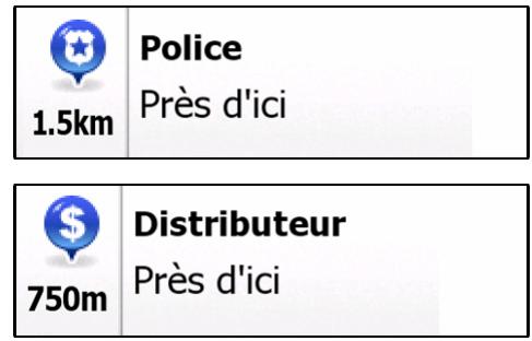 TAKARA SL99 - Recherche des services d'assistance voisins depuis la rubrique « où suis-je ? - 7