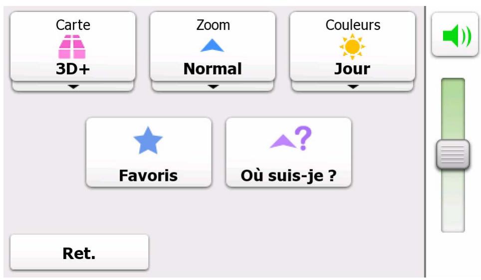 TAKARA SL99 - Recherche des services d'assistance voisins depuis la rubrique « où suis-je ? - 1
