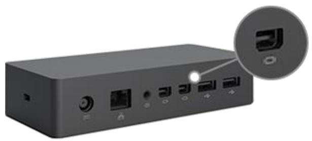 MICROSOFT SURFACE BOOK I5 - Connexion à un écran cable - 2