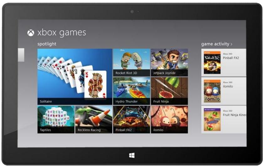 MICROSOFT SURFACE PRO 64 GO - Jeux Xbox - 1