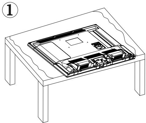 LISTO 32 HD-2T-127 - ASSEMBLAGE DU PIED - 1