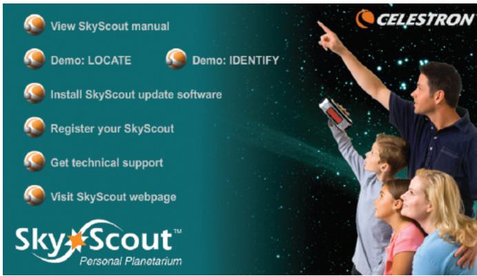 CELESTRON SKYSCOUT - Installation du programme de mise à jour de SkyScout - 2