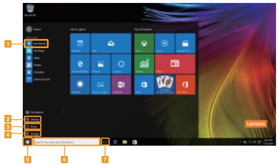 LENOVO MIIX 310 - Operating system interface - 1