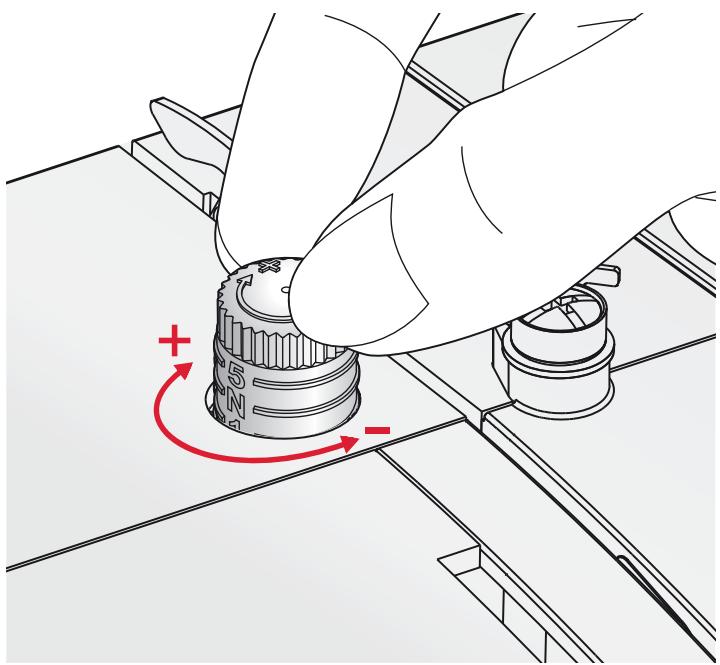 PFAFF PASSPORT 3.0 - Tension du fil - 1
