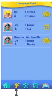 VTECH STORIO MAX 5 - - Accepter ou refuser les demandes d'ajout d'amis - 1