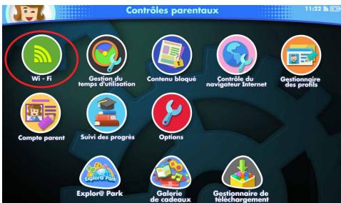 VTECH STORIO MAX 5 - ACTIVER, DÉSACTIVER ET CONFIGURER LA ConnEXION WI-FI - 1