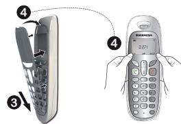 SAGEMCOM D271 A - Modifier les plastrons - 2