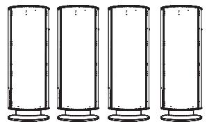 HARMAN KARDON HKTS 220 - L'ensemble comprend - 1