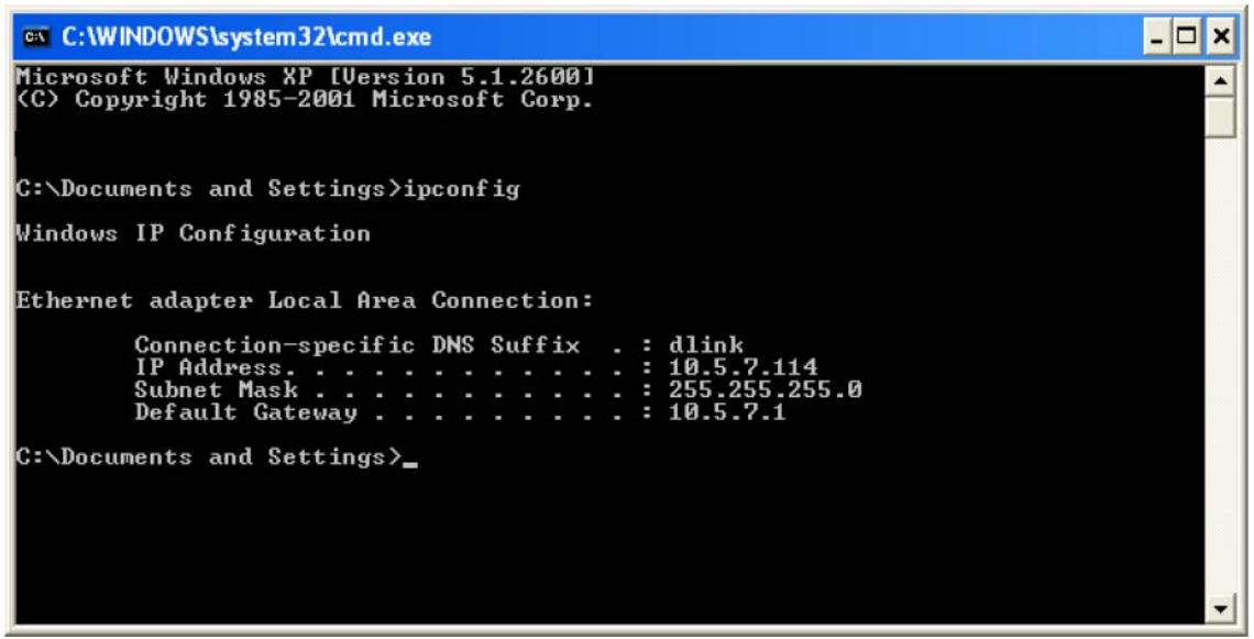 D-LINK DSL-2730U - Check Your IP Address - 1