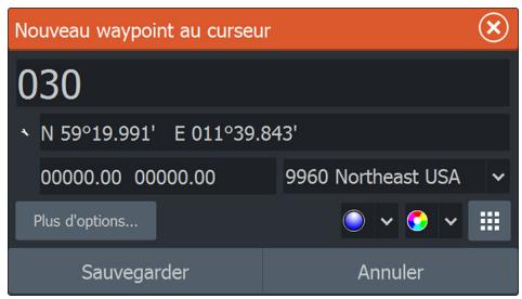 LOWRANCE ELITE 5 - Enregistrement de waypoints - 1