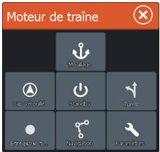 LOWRANCE ELITE 5 - Interface du pilote auto - 2