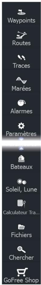LOWRANCE ELITE 5 - Paramètres - 1