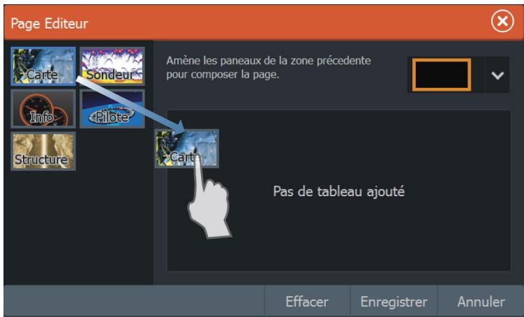 LOWRANCE ELITE 5 - Ajout de nouvelles pages favorites - 2