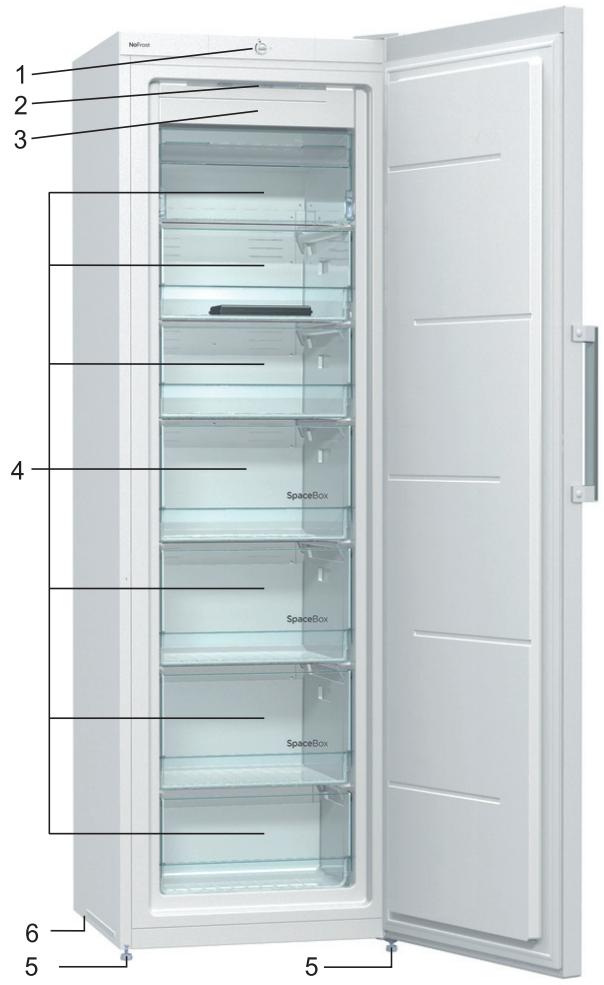 GORENJE FN 6191 CW - ПИБОРСССТЕМО NO FROST - 1