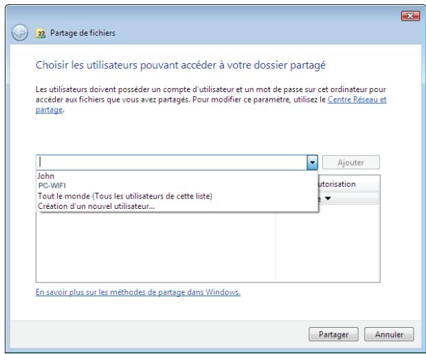 HERCULES EPLUG 200 MINI DUO V2 - Windows 7: Mettre en partage des dossiers publics ou personnels - 2