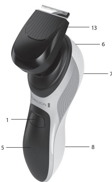 REMINGTON XR 1390 - IMPORTANT SAFETY INSTRUCTIONS - 1