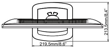 IIYAMA PROLITE B2480HS-1 - Dimensions : ProLite XB2380HS - 5