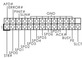 ASROCK H61M-GE - Print Port Header - 1