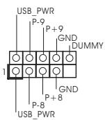 ASROCK H61M-GE - Collettore USB 2.0 - 2