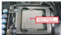 ASROCK H61M-GE - Installation of CPU Fan and Heatsink - 1
