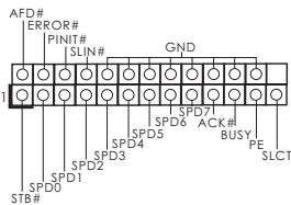 ASROCK H61M-GE - Collettore porta stampante - 1