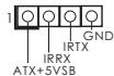 ASROCK H61M-GE - Connettor modulo infrarosso consumer - 1