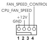 ASROCK H61M-GE - CPU风扇接头 - 1
