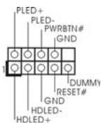ASROCK H61M-GE - 系统面板接头 - 1