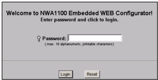 ZYXEL NWA1100 - 登入至網路設定介面 - 3