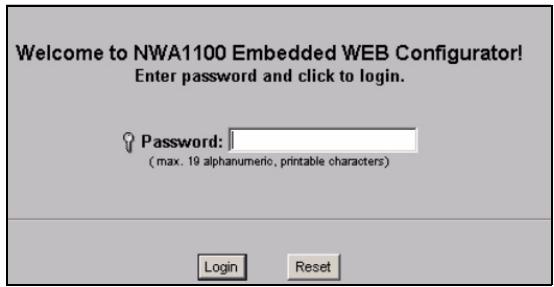 ZYXEL NWA1100 - Достуг К Веб-конфигуразуру - 3