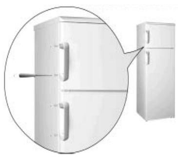 BRANDT BFC3852PS - FITTING THE DOOR HANDLES (depending on the model) - 1
