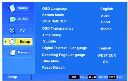 SCOTT X 150 - Menu «Ajustes» - 1