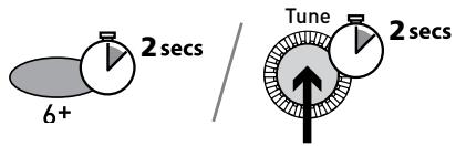 PURE EVOKE-2S - To store a station to the preset list (1-30) - 4
