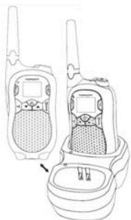 TOPCOM TWINTALKER 5010 - Batterien/Akkus auflagen - 1