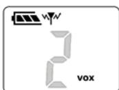 TOPCOM TWINTALKER 5010 - iVOX-Stufe einstellen - 1