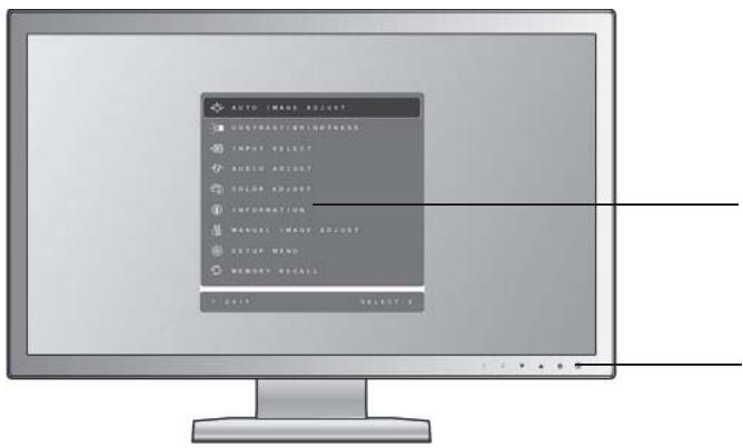 VIEWSONIC TD2220 - Réglage de l'image à l'écran - 1