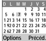 MAXON MX7921 - Calendrier - 2