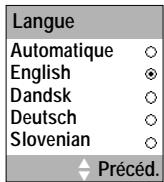 MAXON MX7921 - Paramétrage de la langue - 5