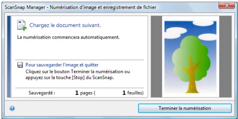 FUJITSU SCANSNAP S1100I - Appuyez sur la touche [Scan/Stop] du ScanSnap pour démarrer la numérisation. - 1
