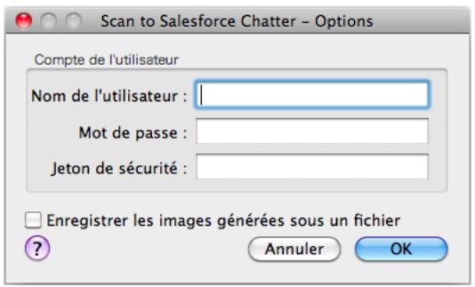 FUJITSU SCANSNAP S1100I - Modifiez les paramètres de Scan to Salesforce Chatter. (Ou rendez-vous à l' étape 5.). - 2